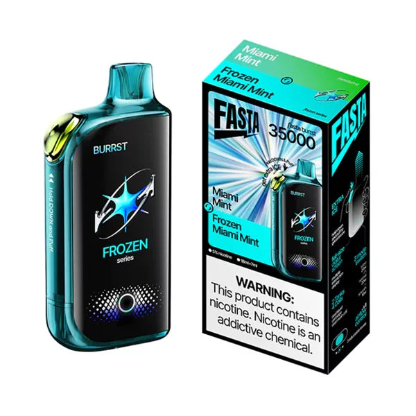 FASTA BURRST 35K HITS RECARGABLE (INTENSIDAD MENTOL AUSTABLE)