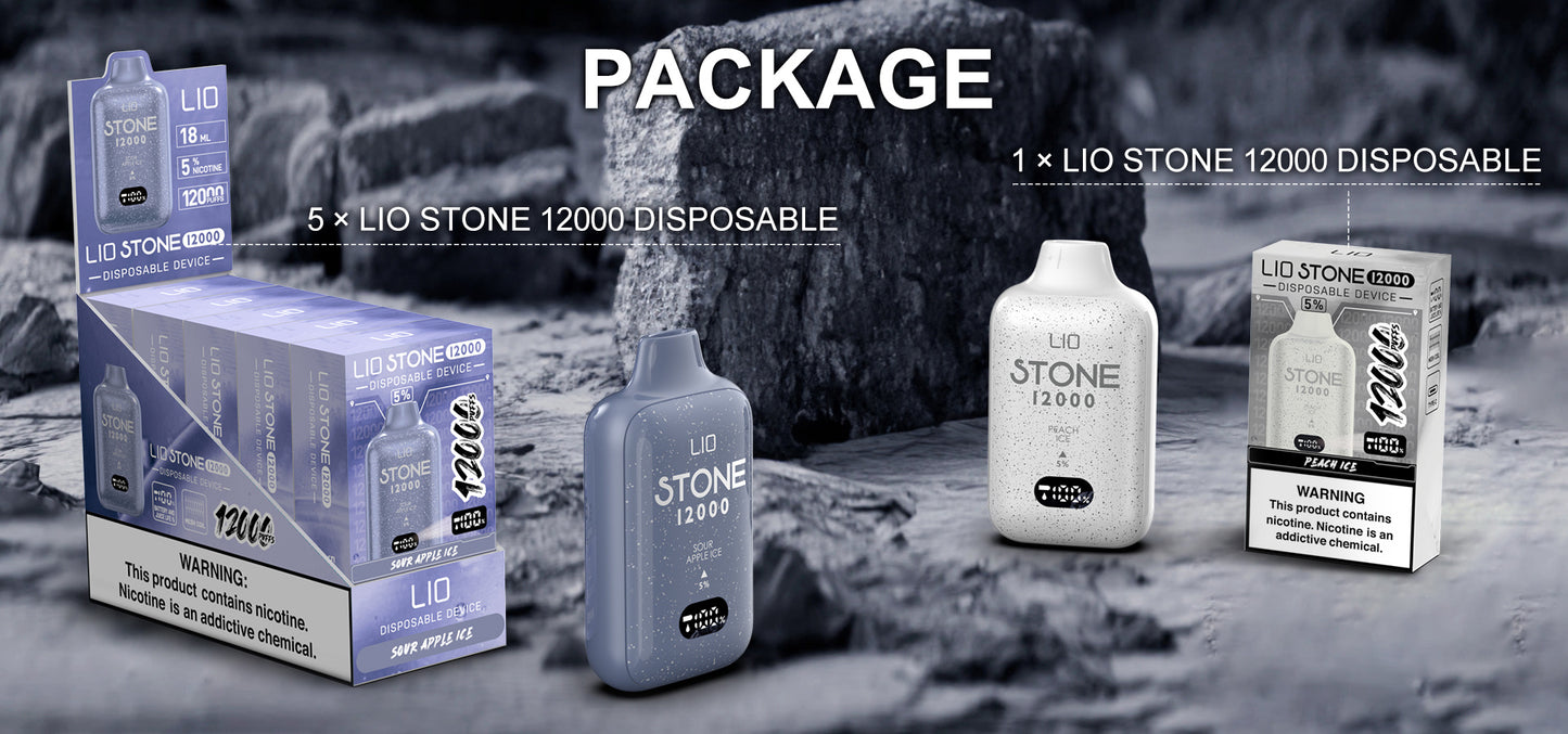 LIO STONE 12000 HITS RECARGABLE